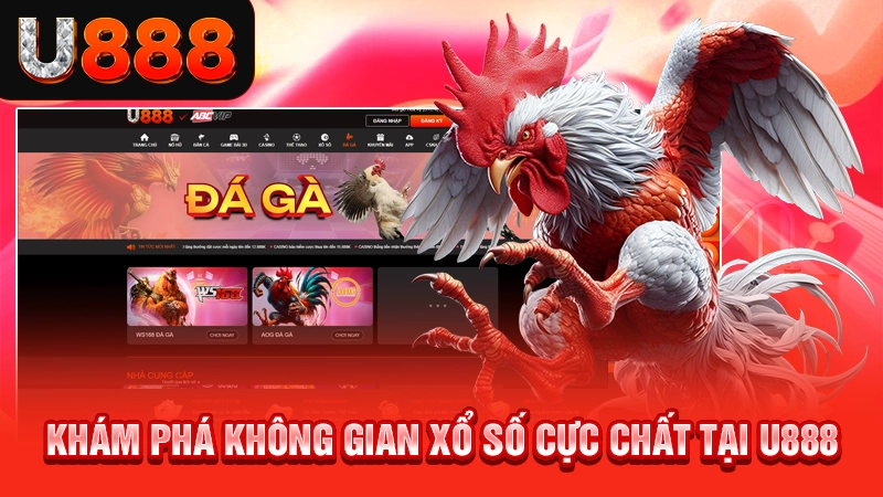 TRANG CHỦ 112 Đá gà U888 - Cược hay với nhiều cửa hấp dẫn