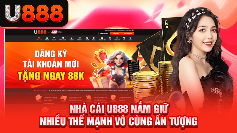 TRANG CHỦ 106 Nhà cái U888 nắm giữ nhiều thế mạnh vô cùng ấn tượng